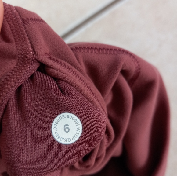 Lululemon Lunar New Year Align High Rise Pant 25" Smoky Red Nulu 6 - Picture 9 of 14